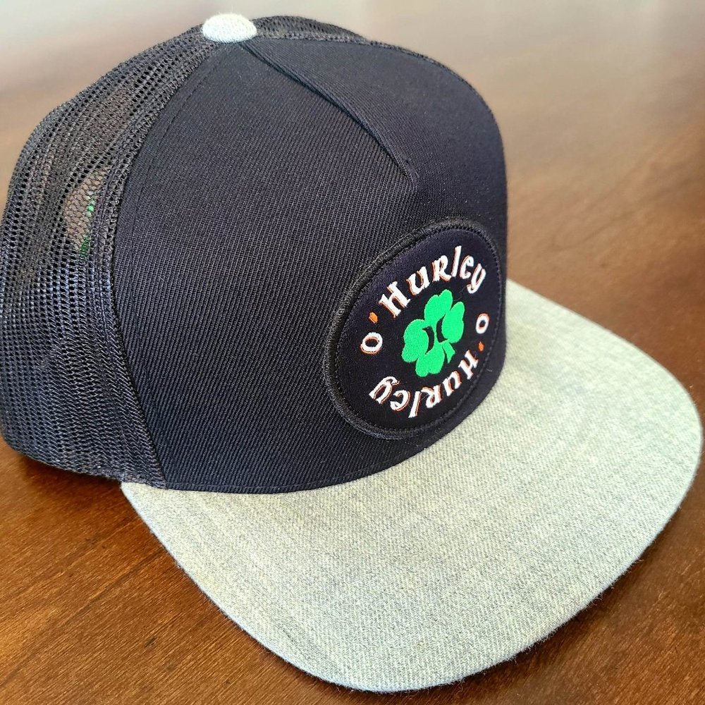 "O'Hurley" Hurley Four leaf clover snapback hat